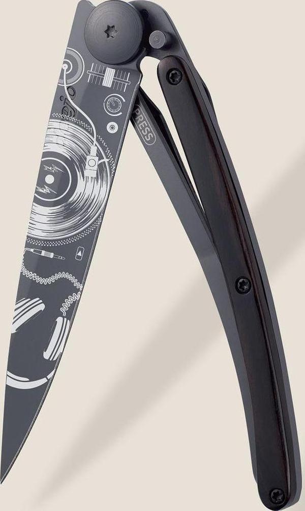 Deejo 37g, Ebony Wood / Vinyl - Image 1