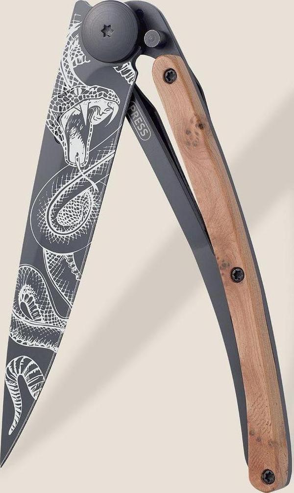 Deejo 37g, Juniper Wood / Snake - Image 1