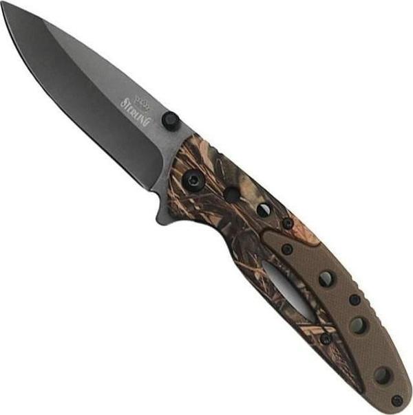Sterlıng 11,43 cm Kamuflaj Liner Lock Çakı S1003 - Image 1