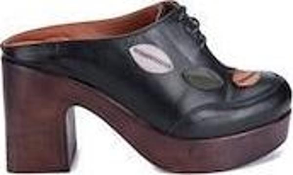 VENÜS 2217003Y PLATFORM TOPUK ÖNÜ KAPALI DERİ KADIN TERLİK - Image 1