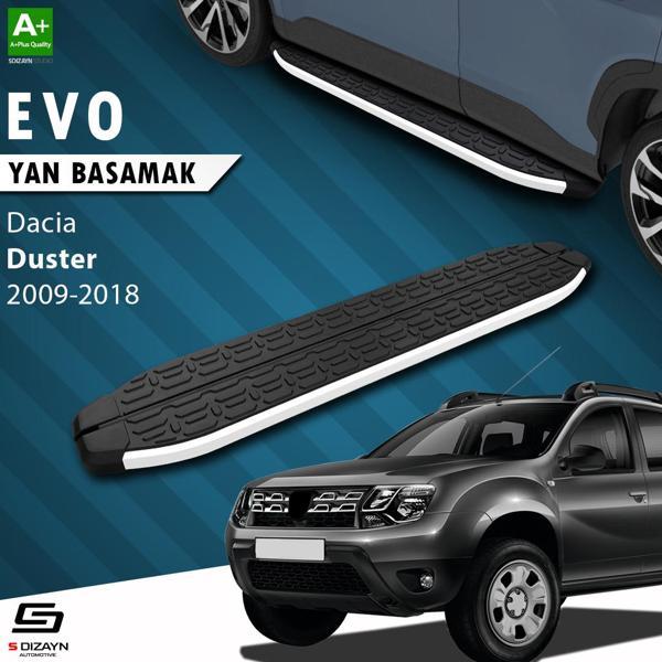 S-Dizayn Dacia Duster Evo Aluminyum Yan Basamak 173 Cm 2009-2018 A+ Kalite - Image 1