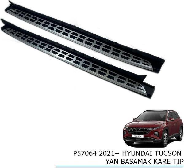 Hyundai Tucson 2021+ Yan Basamak Sıde Step Square Style - Image 1