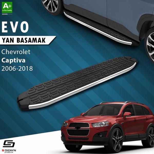 S-Dizayn Chevrolet Captiva Evo Krom Yan Basamak 183 Cm 2006-2018 A+ Kalite - Image 1
