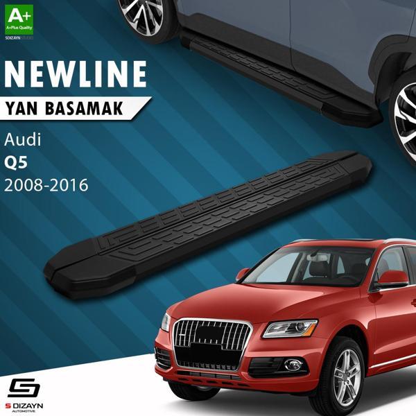 S-Dizayn Audi Q5 NewLine Siyah Yan Basamak 183 Cm 2008-2016 A+ Kalite - Image 1