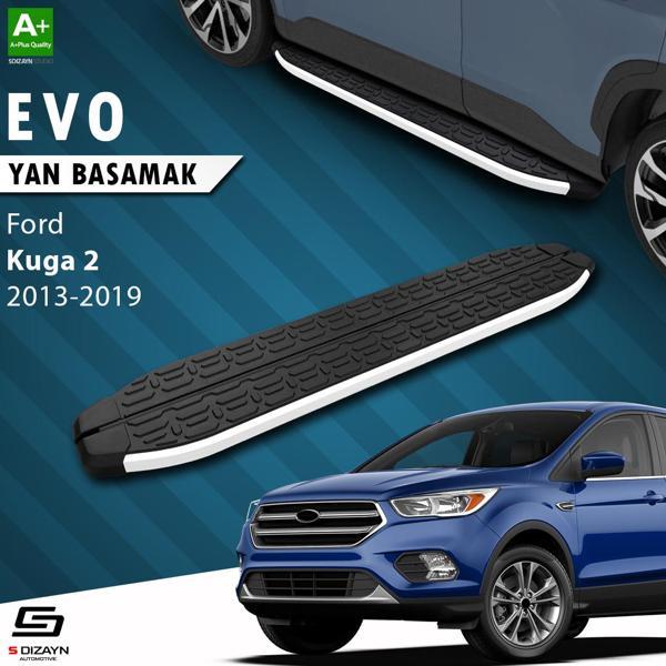 S-Dizayn Ford Kuga 2 Evo Aluminyum Yan Basamak 183 Cm 2013-2019 A+ Kalite - Image 1