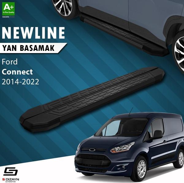 S-Dizayn Ford Connect 2 NewLine Siyah Yan Basamak 183 Cm 2014-2023 A+ Kalite - Image 1