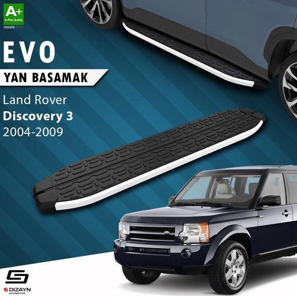 S-Dizayn Land Rover Discovery 3 Evo Aluminyum Yan Basamak 193 Cm 2004-2009 A+ Kalite - Image 1