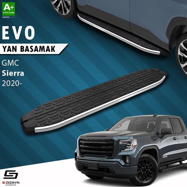 S-Dizayn GMC Sierra 5 Evo Krom Yan Basamak 213 Cm 2020 Üzeri A+ Kalite - Image 1