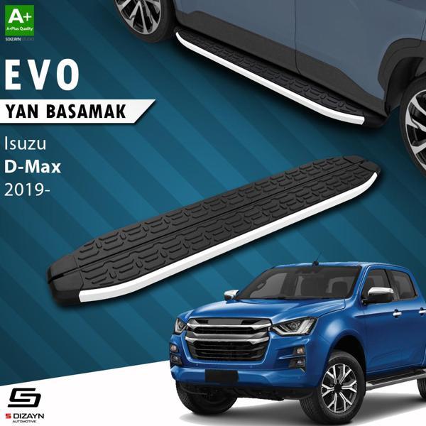 S-Dizayn Isuzu D-Max 3 Evo Aluminyum Yan Basamak 203 Cm 2019 Üzeri A+ Kalite - Image 1