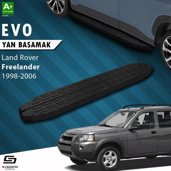 S-Dizayn Land Rover Freelander Evo Siyah Yan Basamak 163 Cm 1998-2006 A+ Kalite - Image 1