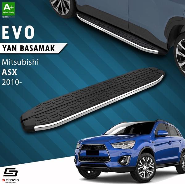 S-Dizayn Mitsubishi ASX Evo Krom Yan Basamak 183 Cm 2010 Üzeri A+ Kalite - Image 1