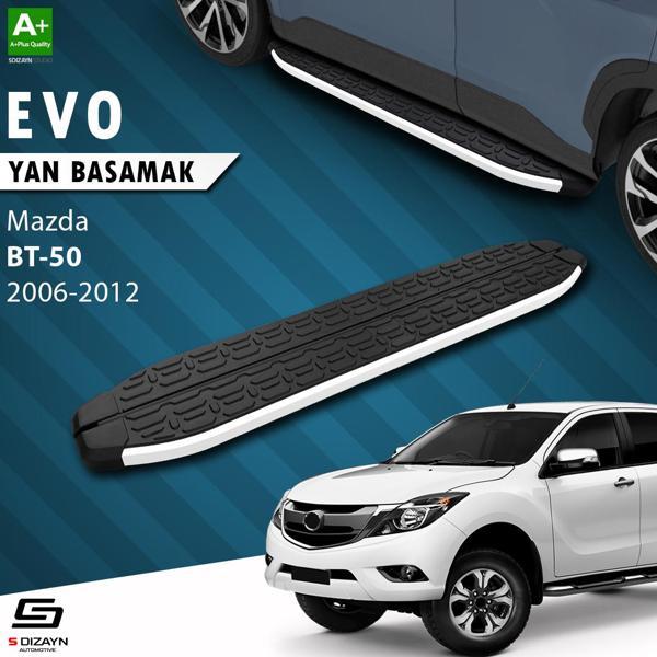 S-Dizayn Mazda BT-50 Pick-Up Evo Aluminyum Yan Basamak 193 Cm 2006-2012 A+ Kalite - Image 1