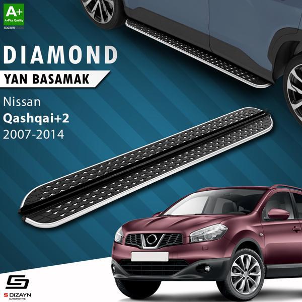 S-Dizayn Nissan Qashqai +2 Diamond Krom Yan Basamak 183 Cm 2007-2014 A+ Kalite - Image 1