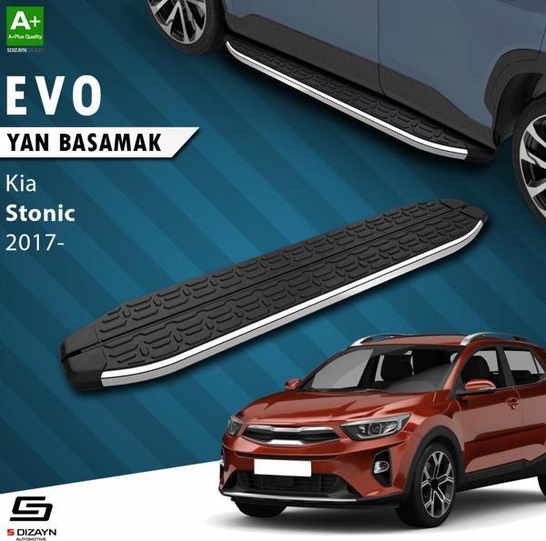 S-Dizayn Kia Stonic Evo Krom Yan Basamak 173 Cm 2017 Üzeri A+ Kalite - Image 1
