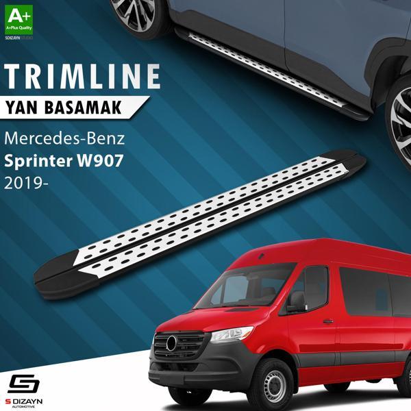 S-Dizayn Sprinter W907 Orta Şase TrimLine Gri Yan Basamak 274 Cm 2019 Üzeri - Image 1