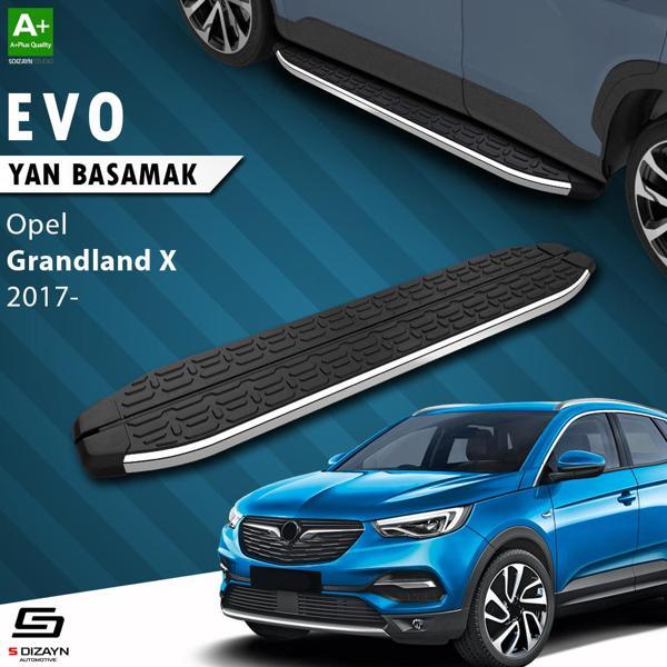 S-Dizayn Opel Grandland X Evo Krom Yan Basamak 183 Cm 2017-2024 A+ Kalite - Image 1