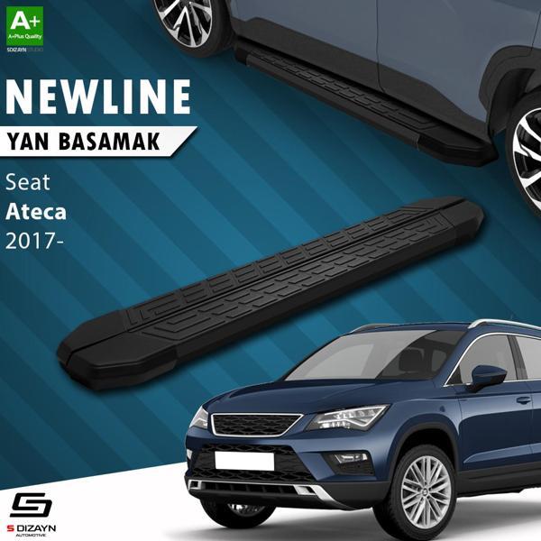 S-Dizayn Seat Ateca NewLine Siyah Yan Basamak 173 Cm 2017 Üzeri A+ Kalite - Image 1