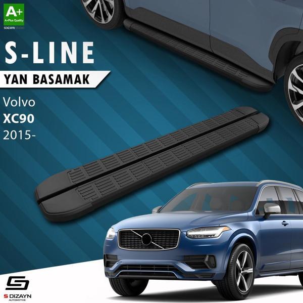S-Dizayn Volvo XC90 2 S-Line Siyah Yan Basamak 193 Cm 2015 Üzeri - Image 1