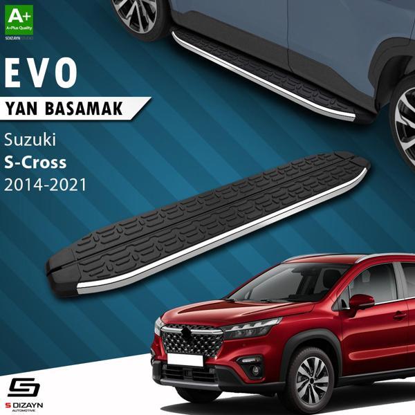 S-Dizayn Suzuki SX4 2 S-Cross Evo Krom Yan Basamak 173 Cm 2014-2021 A+ Kalite - Image 1