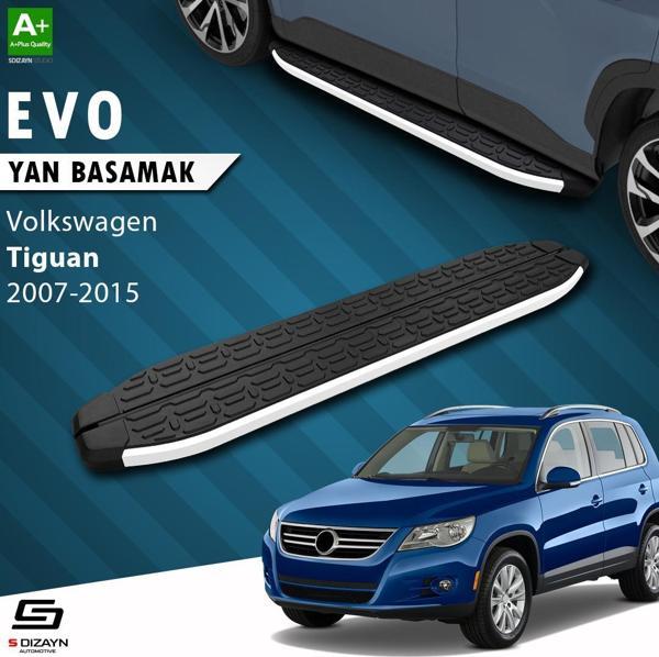 S-Dizayn VW Tiguan Evo Aluminyum Yan Basamak 173 Cm 2007-2015 A+ Kalite - Image 1