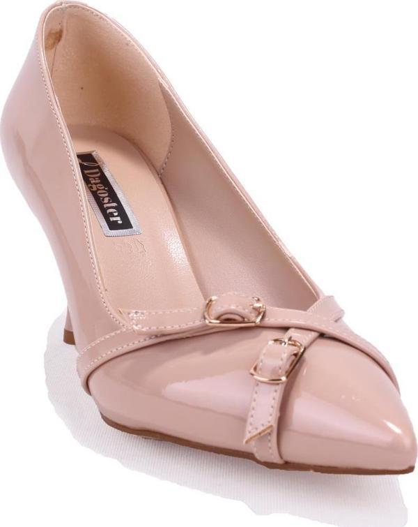 Dagoster DZA07-725417 Ten Rugan Stiletto Topuklu Kadın Ayakkabı - Image 1