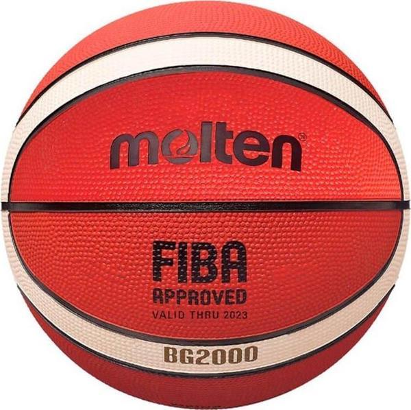 MOLTEN KAUÇUK KAPLAMA BASKETBOL TOPU NO:7 B7G-2000 - Image 1