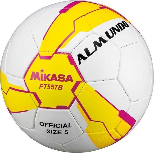 MIKASA FT558B-YP SENT. DERİ FUTBOL TOPU NO:5 FT-558B-YP - Image 1