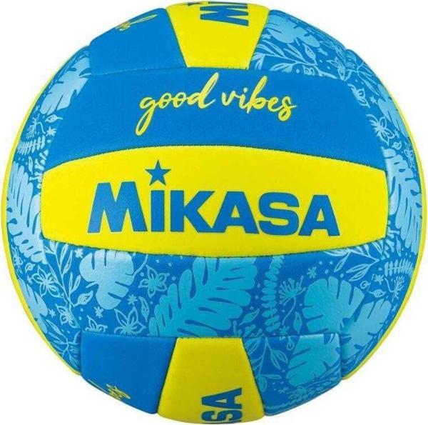 MIKASA BV354TV-GV-YB SENT.DERİ PLAJVOLEYBOL TOPU BV354TV-GV-YB - Image 1