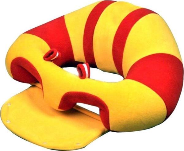 Teknor Bebek Oturma Destek Minderi - Sarı Kırmızı Küçük Boy Koruyucu Yastık Sarı - Image 1