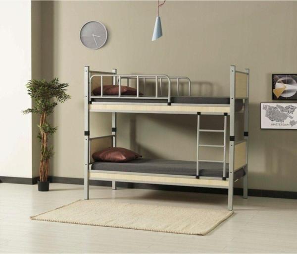 Teknor Yurt Genç Çocuk Odası Ahşap Başlıklı 90X190 Metal Ranza - Image 1