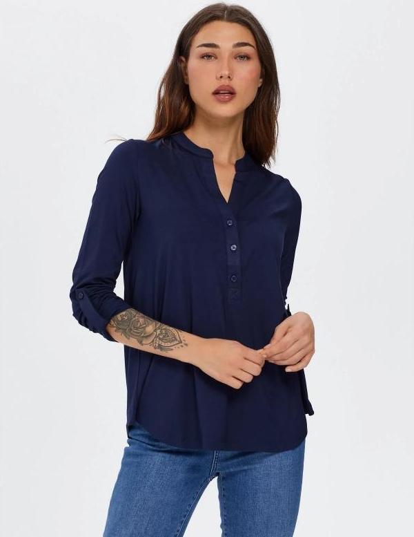 Faik Sönmez Kadın Uzun Kollu T-shirt B00015 - Image 1
