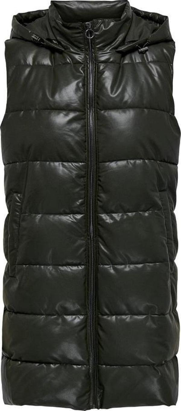 Only Onlnewanja Faux Leather Kadın Yelek - Image 1