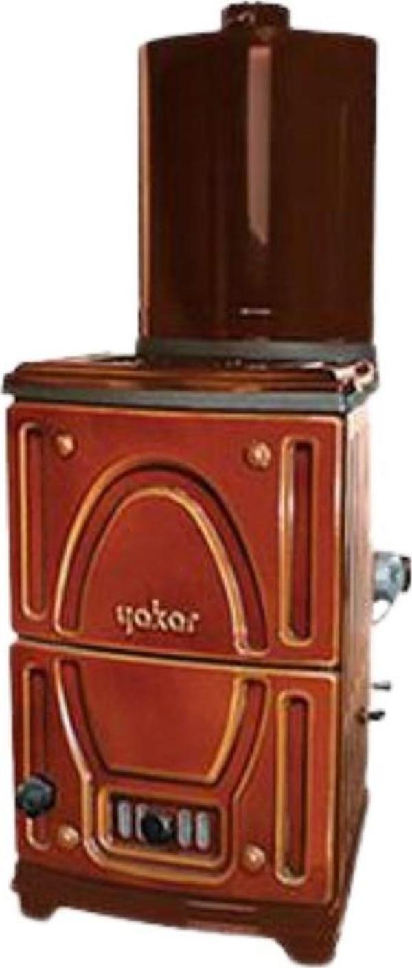 Yakar YS02 Boylerli 16kW Majolik Kat Kalorifer Sobası - Image 1