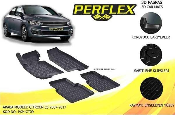 Perflex Paspas 3D Havuzlu X-Mat C5 2007-2017 - Image 1