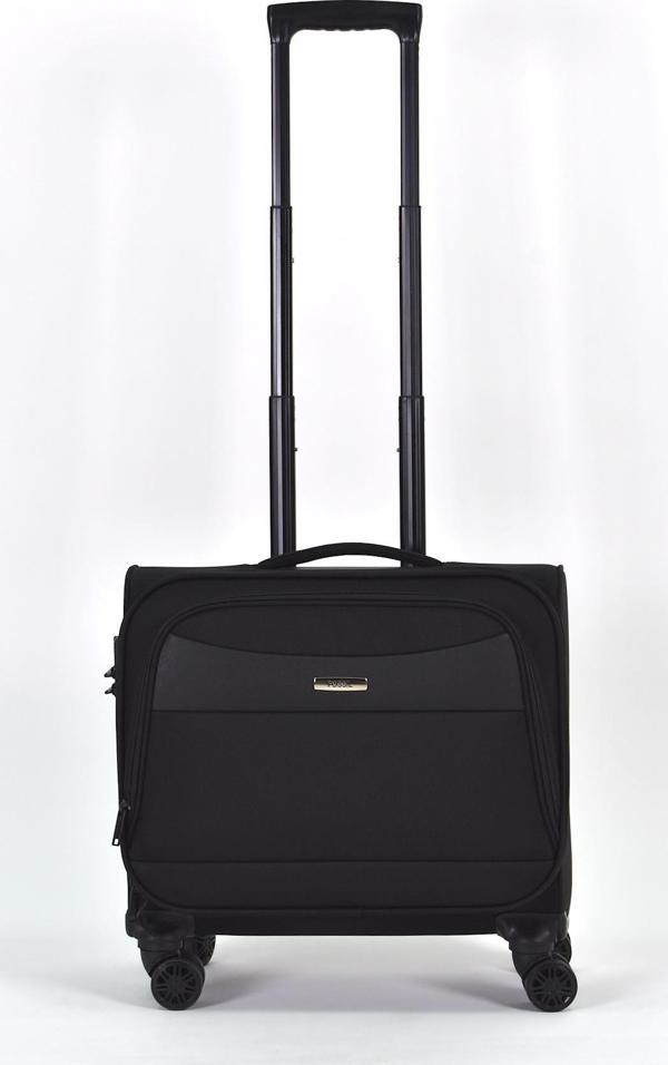 Fossil Macbook Air - Macbook Pro 15.6&16 İnç Uyumlu Laptop Bölmeli Kabin Boy Pilot Valiz Siyah FSL031 - Image 1