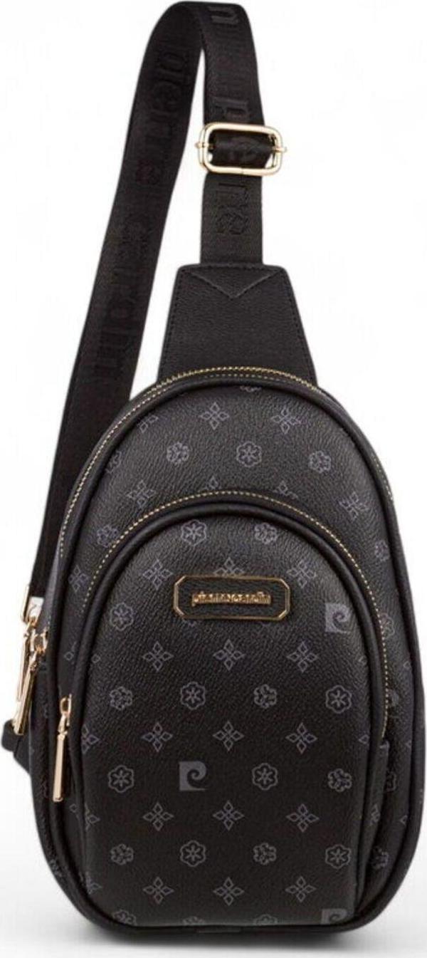 Monogram Siyah Kadın Body Bag 05PC24K821-MN - Image 1