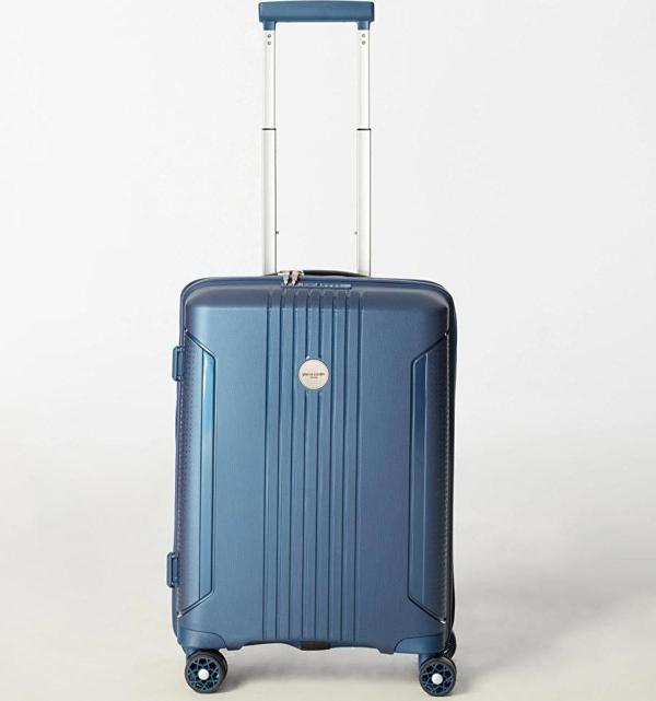 Pierre Cardin Polipropilen Kabin Boy Kırılmaz Valiz Lacivert PC7060 - Image 1
