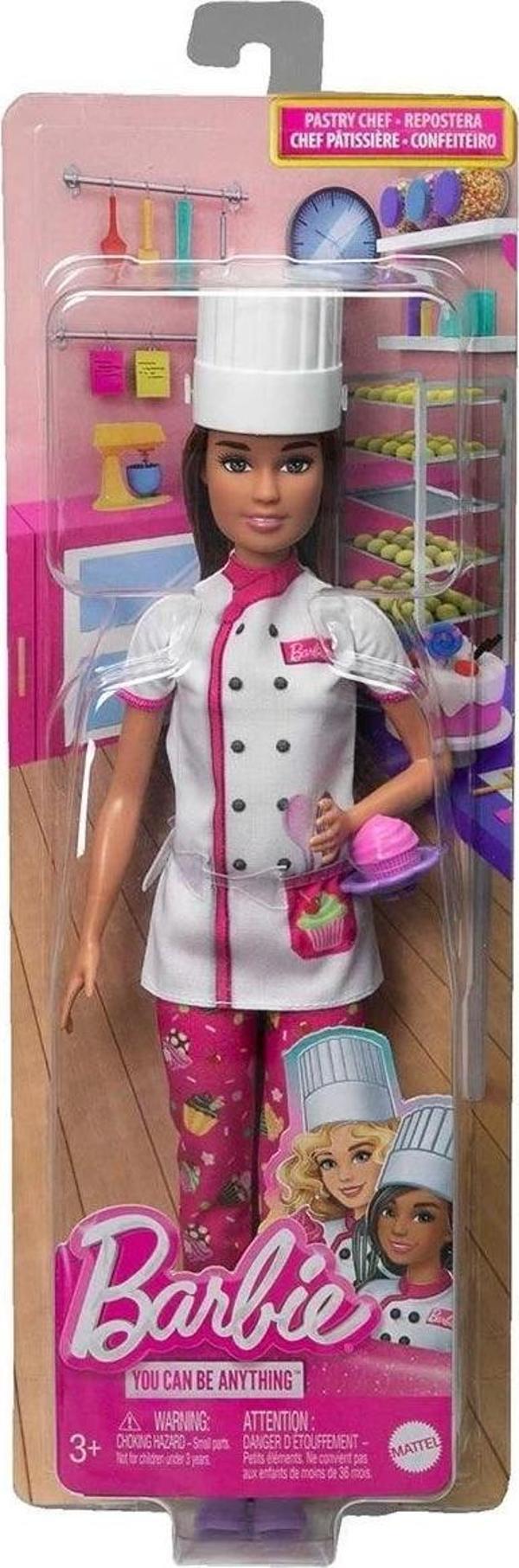 HKT67 Barbie Kariyer Bebekleri Serisi - Pasta Şefi - Image 1