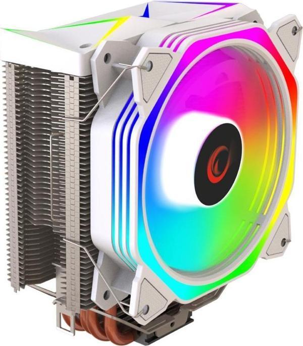 Rampage OCTAGON C50 Beyaz 120mm ARGB Kule Tipi İşlemci Soğutucu - Image 1