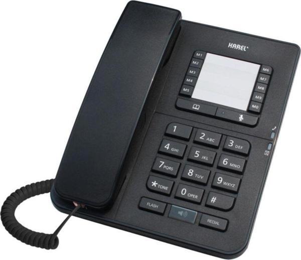 Karel Tm142 Analog Telefon Siyah - Image 1