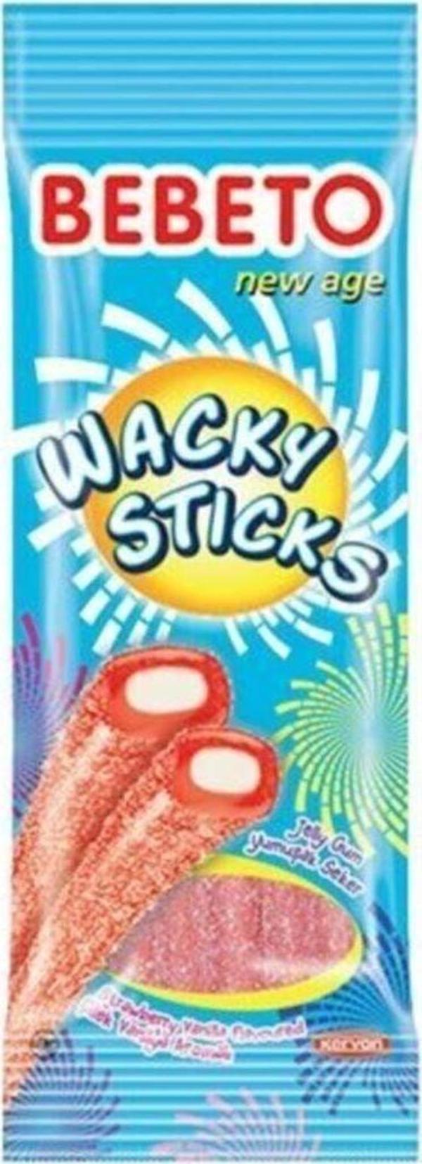 Bebeto 75Gx12 Adet Wacky Stıcks - Image 1