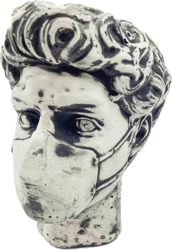 MASKELİ ADAM SAKSI GRİ - Image 1