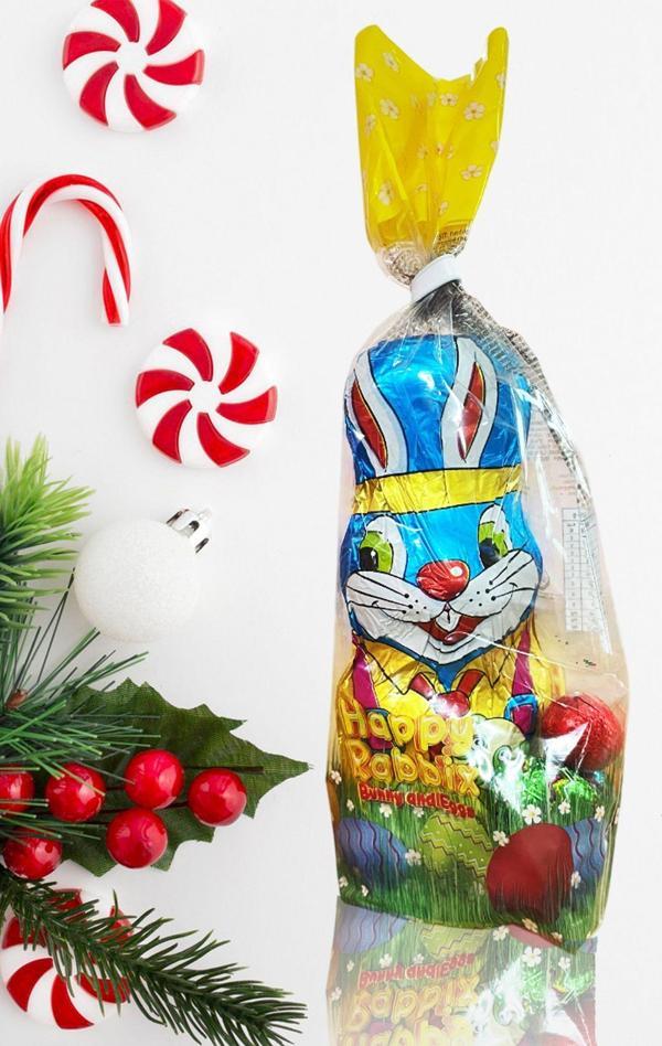 Şekeyci Yılbaşı Happy Rabbix Tavşan Çikolata 133Gr - Image 1