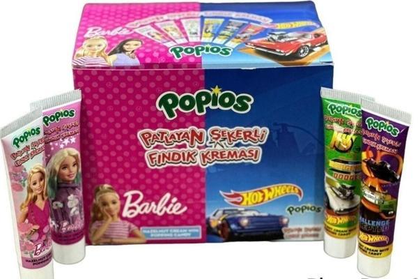 Hleks Popios Patlayan Şekerli Fındık Kreması Tüp 32 Gr *24'Lü - Image 1