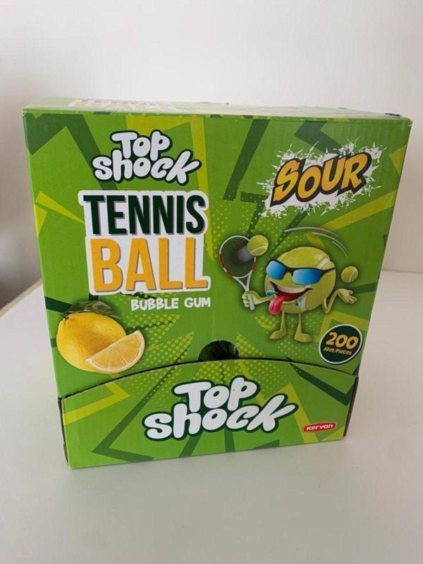 Kervan Topshock Tennis Ball 200'Lü Ekşi Sakız - Image 1