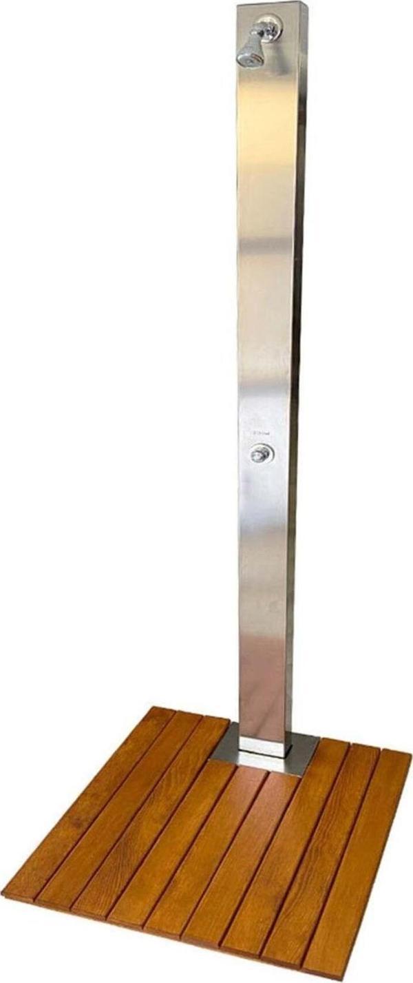 Efesteel Havuz Duşu Ahşap Tablalı - Image 1