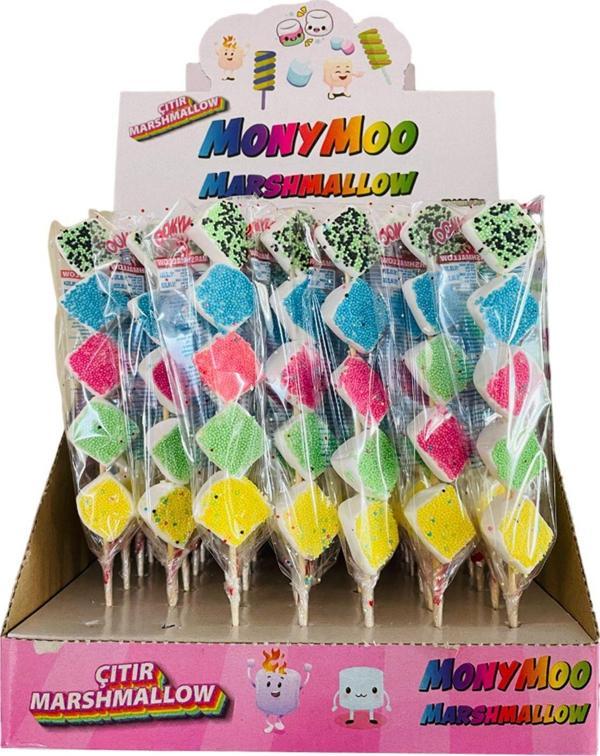 Şekeyci Monymoo Çıtır Marshmallow Kutu 50 Adet - Image 1