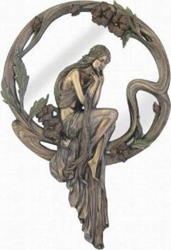 Kadın Ayna Dekoratif Hediyelik Ev Ofis Aksesuarı  - Image 1