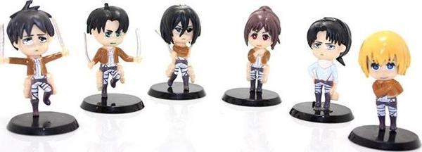 Anime Figür 6'Lı Set 2Alk21 - Image 1