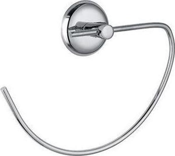 Paslanmaz Metal Dekoratif Havluluk Havlu Tutacağı Gümüş Renk - Image 1